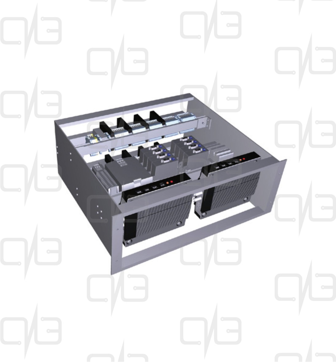 T05-Q2-AM-100 Connection Rack - Q2 Видеосервер с источником питания и точкой доступа Ethernet
