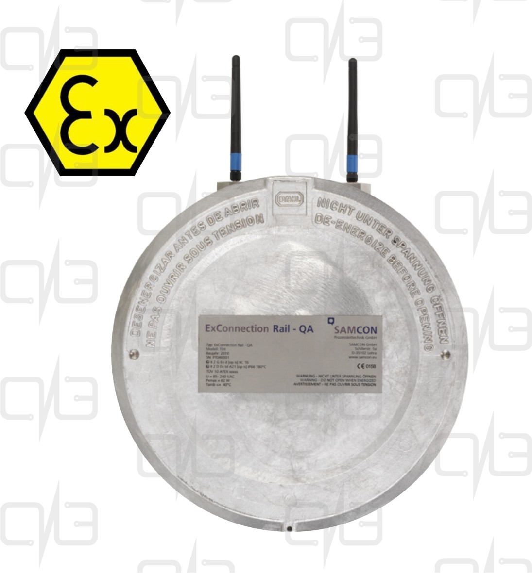 T04-D-PoE-1TX-1TX-WLAN ExConnection Rail PoE коммутатор