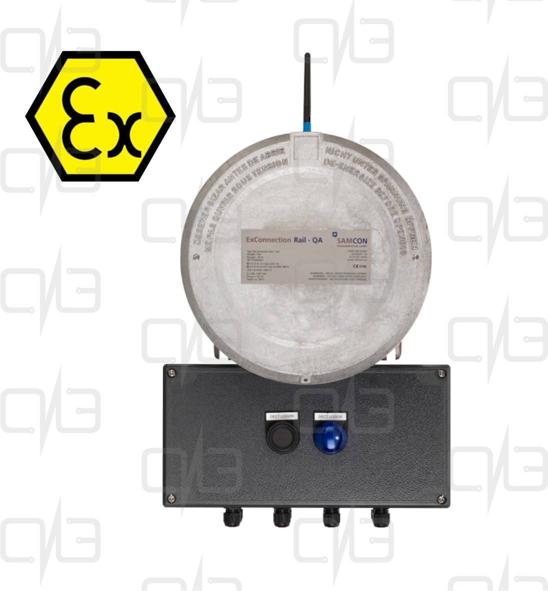 T04-DE-PoE-4TX-1FX-WLAN ExConnection Rail PoE коммутатор