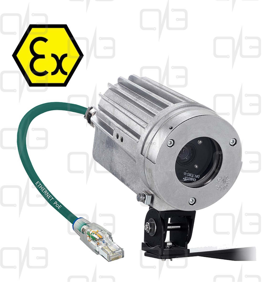T03-AL-B-005-K-N ExCam IP Взрывозащищённая цифровая видеокамера (IP-видеокамера)
