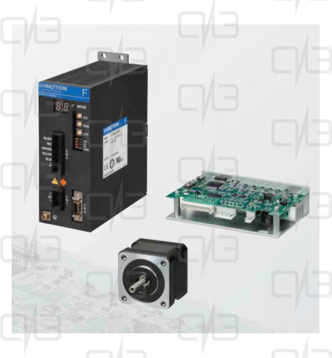 FSF551S Stepper Motor with AC Driver