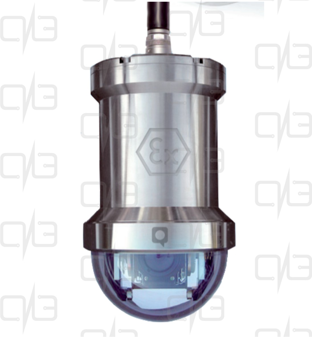 DTR120ZEx-PE-VI-W-P DTR120ZEX Explosion-proof Analog Dome Video Camera