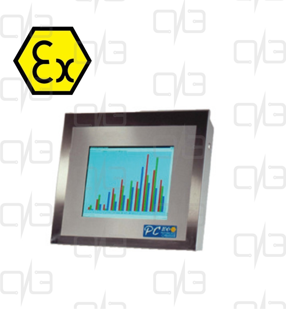 Ex-19" Monitor CCTV Монитор взрывозащищённый