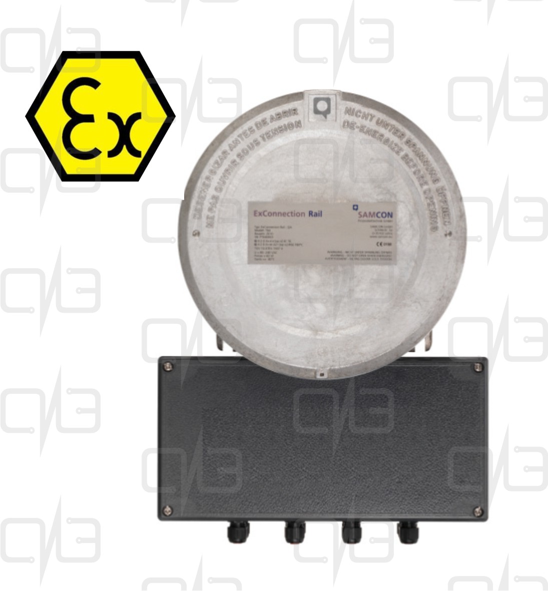 T04-DE-PoE-4TX-1FX ExConnection Rail PoE коммутатор